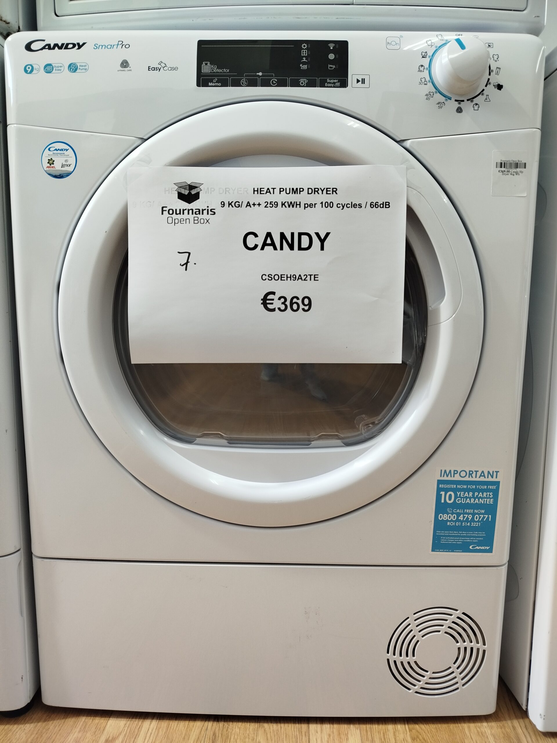 7. DRYER CANDY CSOEH9A2TE
